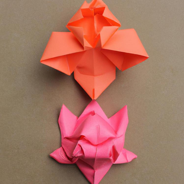 jak zrobić kwiatka origami